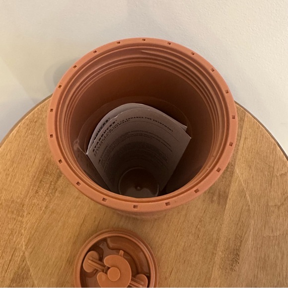 Starbucks  Terracotta Recycled Plastic Triangle Tumbler 16 oz New Without Tags - Picture 8 of 15